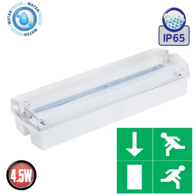 Світильник LED аварійний "Вихід" Horoz "HENRY" 4.5 W IP65