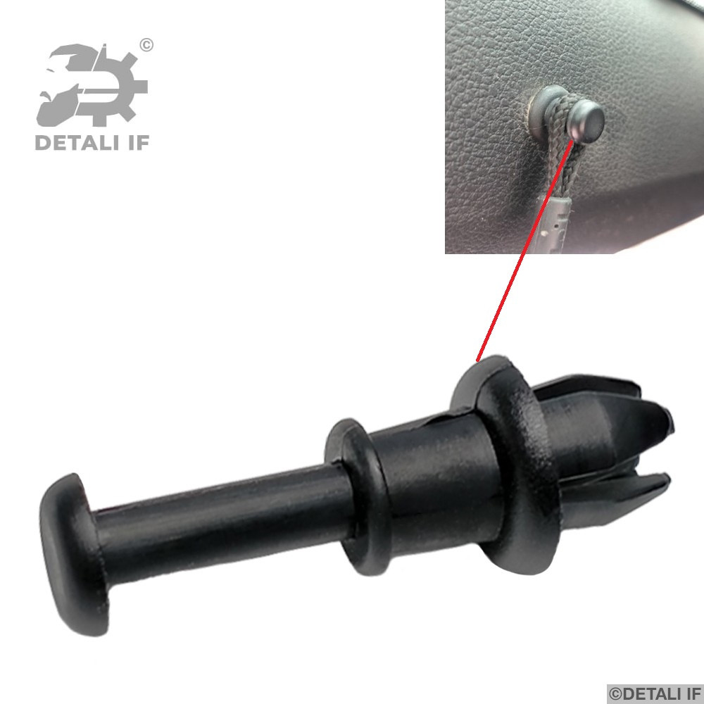 Фіксатор шторки полки багажника Fabia 3 Skoda 1M6867574A