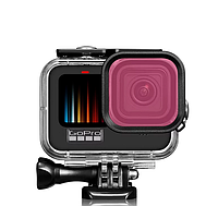 Подводный бокс с фильтром (розовый) для GoPro Hero 11 Black GH8770