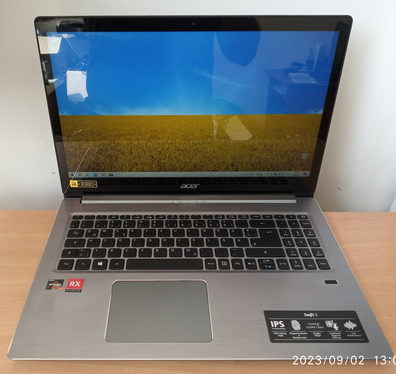 Ігровий ноутбук Acer Swift 3 SF315-41G 15.6" FHD/IPS Ryzen 7 2700u/8GB/256GB SSD/Radeon RX 540 2GB/Webcam