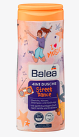 Шампунь-гель для душа для детей 4в1 Музыка улиц Balea 300 ml