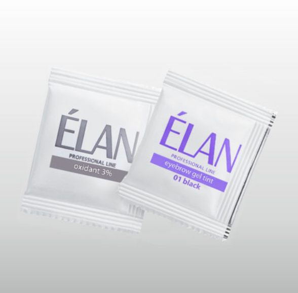Фарба+окислювач Elan - 01 black, 5+5мл