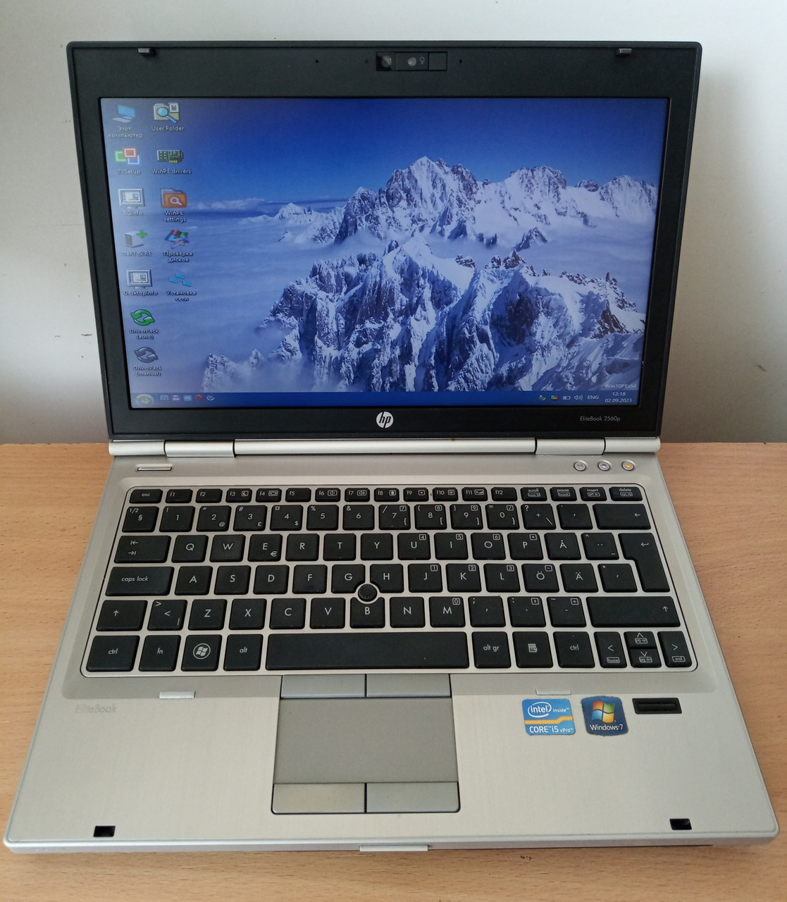 Ноутбук HP EliteBook 2560p 12.5'' i5-2540M/ 4 ГБ/Hdd 320/HD Graphics 3000 DVD-RW LAN WiFi/Веб-кам