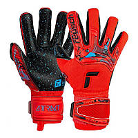 Детские вратарские перчатки Reusch Attrakt Fusion Guardian Junior красные 5372945-3333, Красный, Размер (EU) -