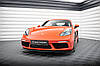 Сплітер Porsche 718 Cayman 982 тюнінг обвіс губа спідниця елерон (V2), фото 2