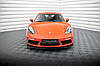 Сплітер Porsche 718 Cayman 982 тюнінг обвіс губа спідниця елерон (V2), фото 3