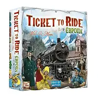 ОРИГИНАЛ! Билет на поезд: Европа на УКРАИНСКОМ (Ticket to Ride: Europe, настольная игра)