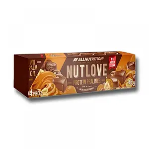 Протеїнові цукерки AllNutrition Nut Love 4Pieces 48 г Milk Choco Peanut