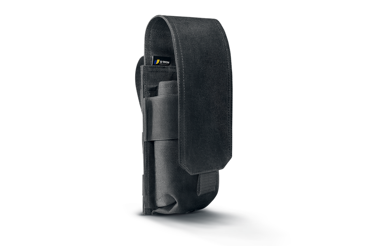 Підсумок тактичний / фастмаг під два магазини АК на липучці U-WIN Cordura 500D (black)