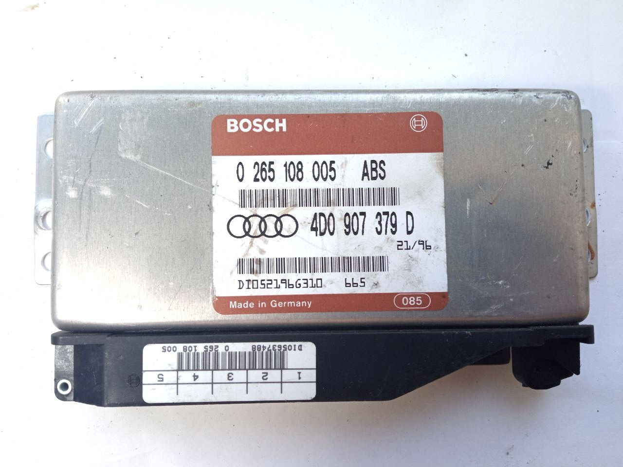 Електронний блок керування audi 0265108005 / 4D0907379D / 4d090737d Bosch 0265108005, фото 1