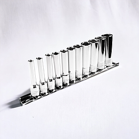 Набір головок торцевих глибоких на планці 1/4" 11 од. H211M JTC