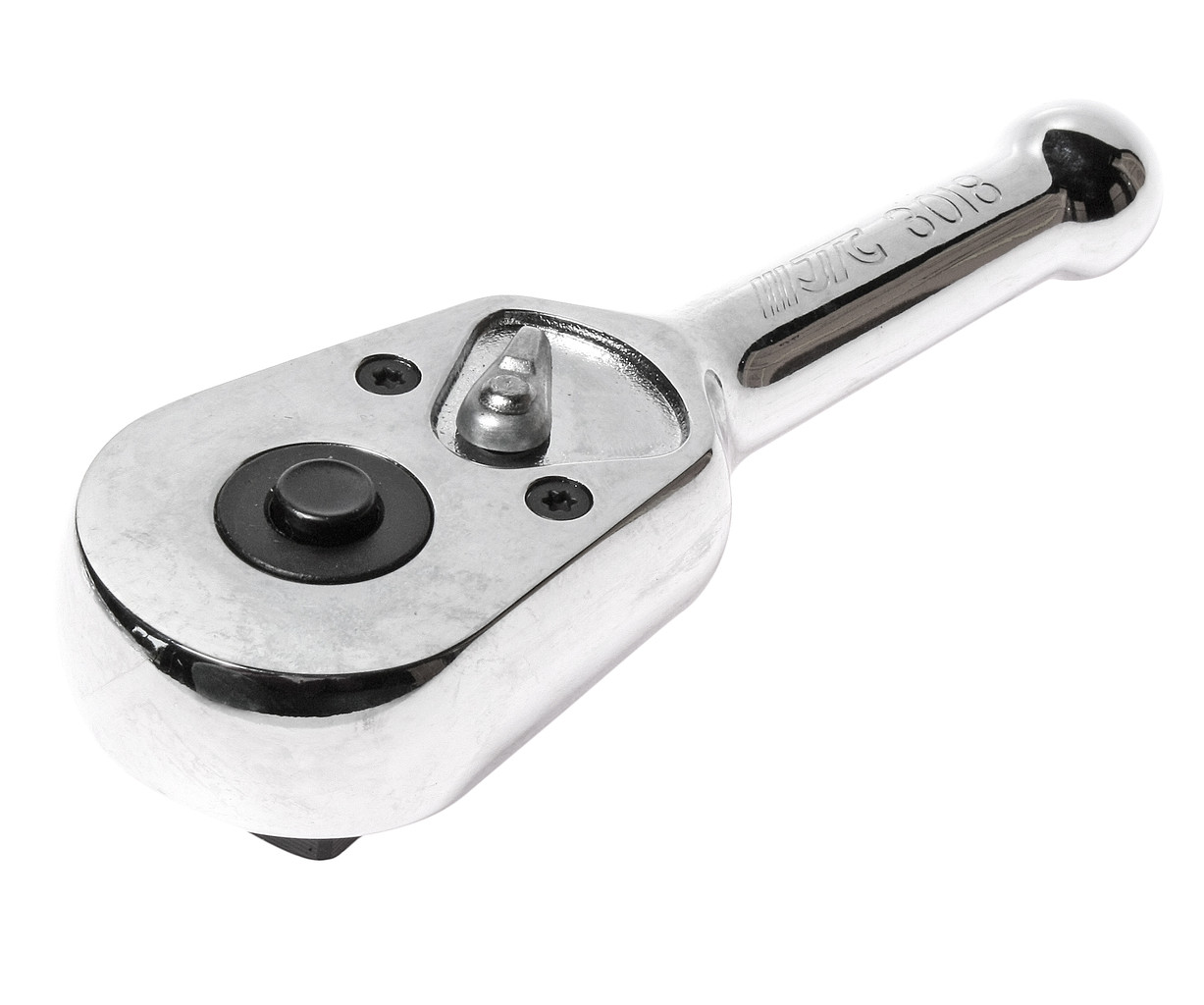 Тріскачка укорочена 1/2" 130 мм (сталева ручка) 3018 JTC, фото 1