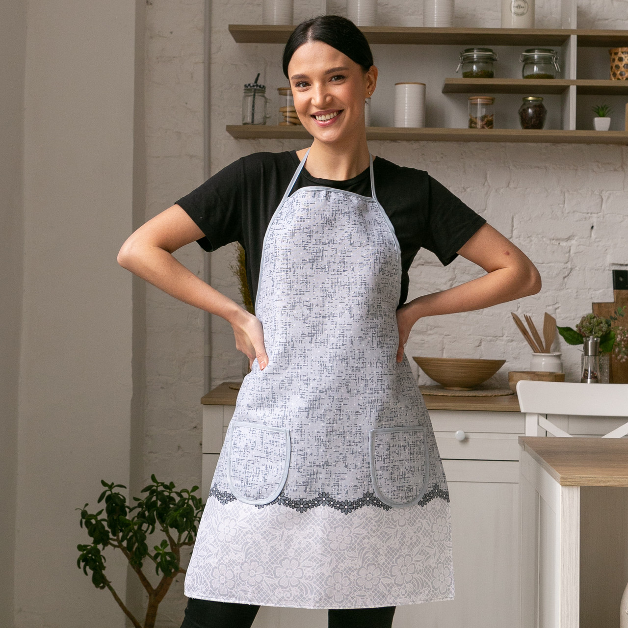 Фартух лляний (75х55 см.), фото 1