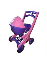 Іграшкова коляска з люлькою для ляльок "Doloni"