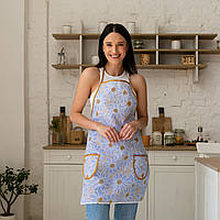 Фартух лляний "Ромашки" (75х55 см.)