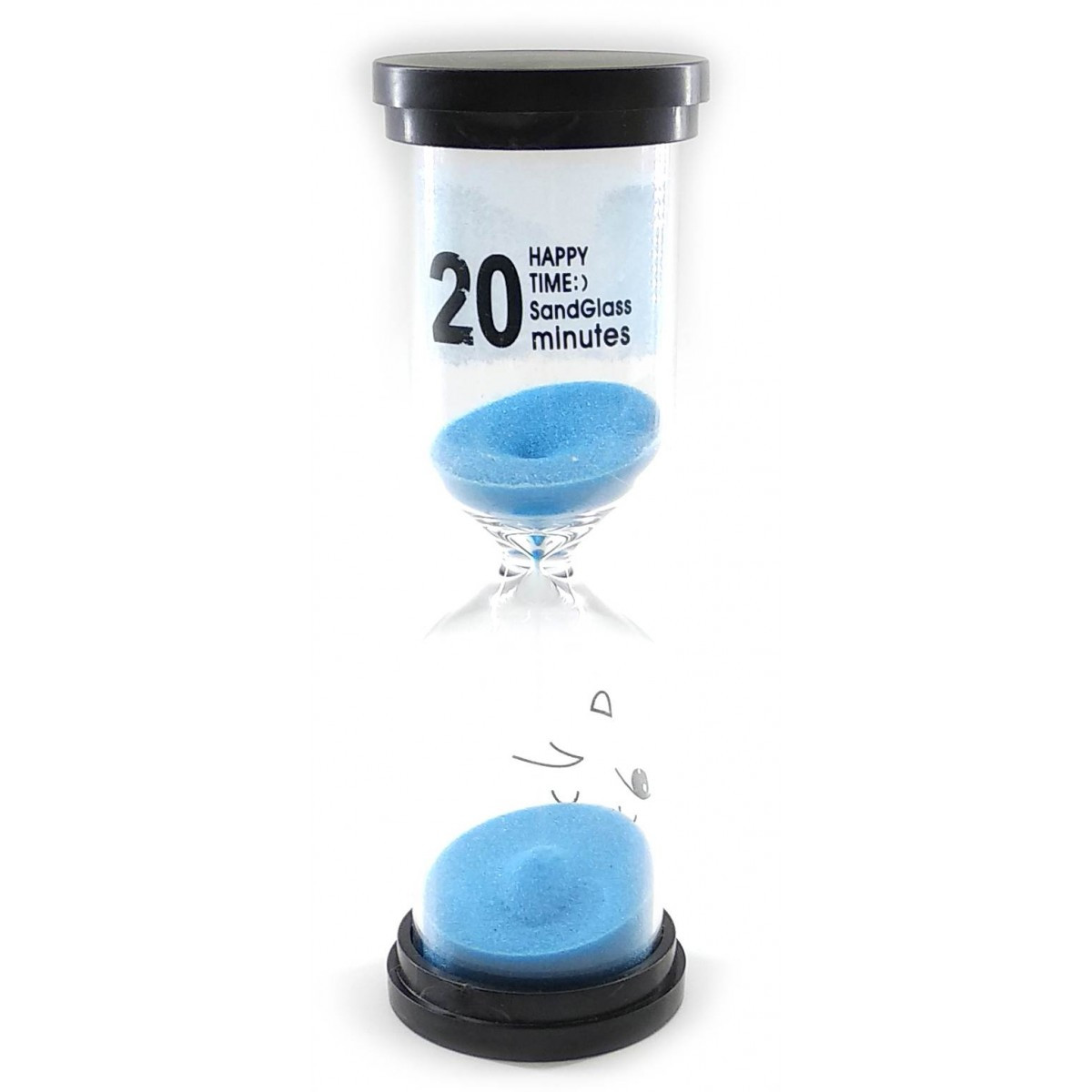 Годинник пісочний на 20 хвилин 14х4.5х4.5 см Синій пісок (DN32236B)