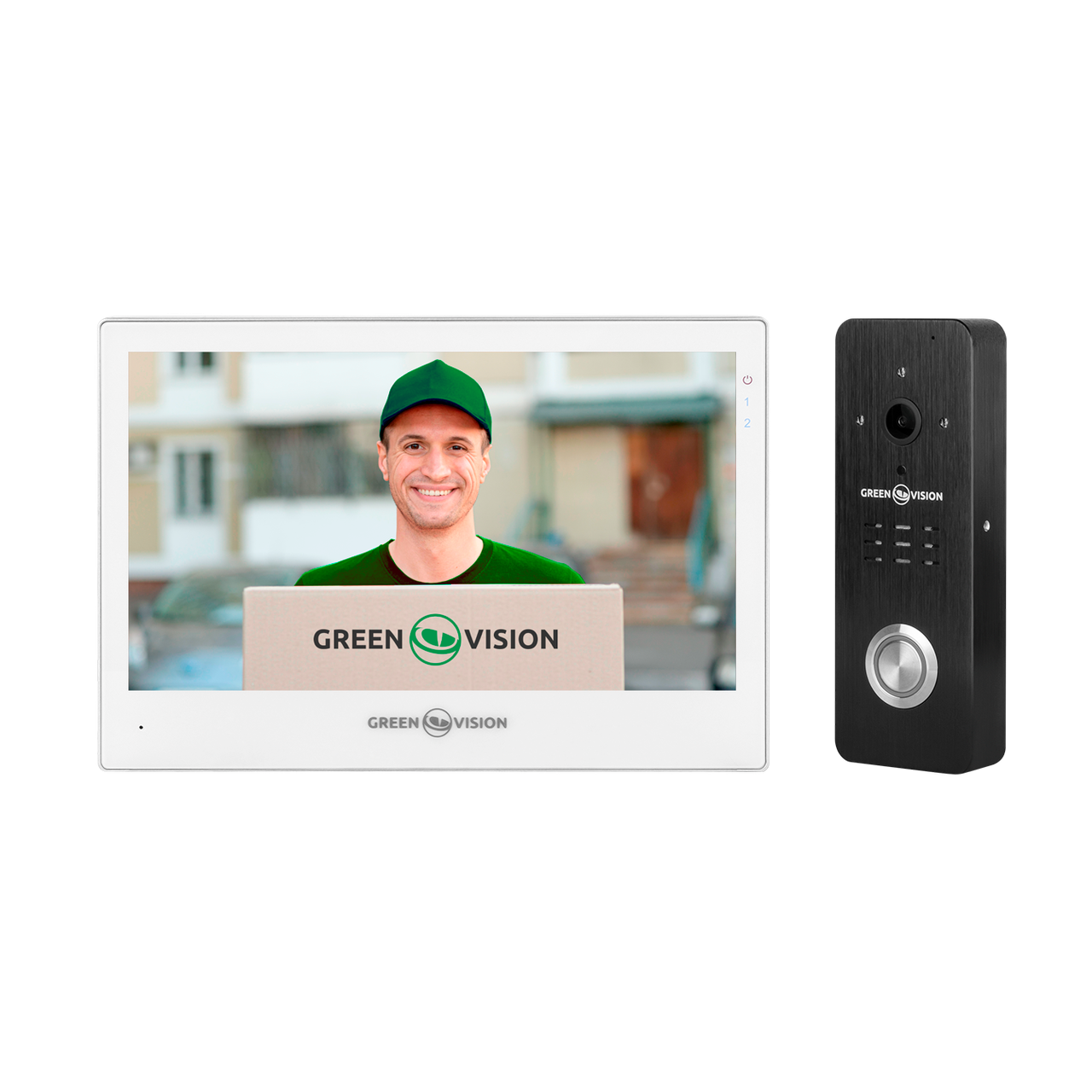 Комплект видеодомофона Green Vision GV-003-GV-059+GV-006 - фото 1 - id-p1941287351
