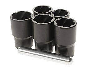 Набір головок глибоких для пошкоджених болтів і гайок 1/2" 6 од. 4399 JTC