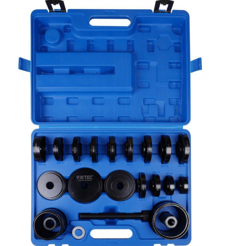 Набір для зняття підшипників передніх маточин 23 од. VT01021 VIKTEC, фото 1