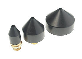 Набір гумових наконечників 13, 25, 35 мм 7746 JTC