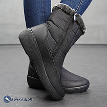 Жіночі зимові дутики на хутрі, фото 4