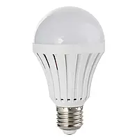 Лампа Led аккумуляторная 7W цоколь E27 6400К холодный свет