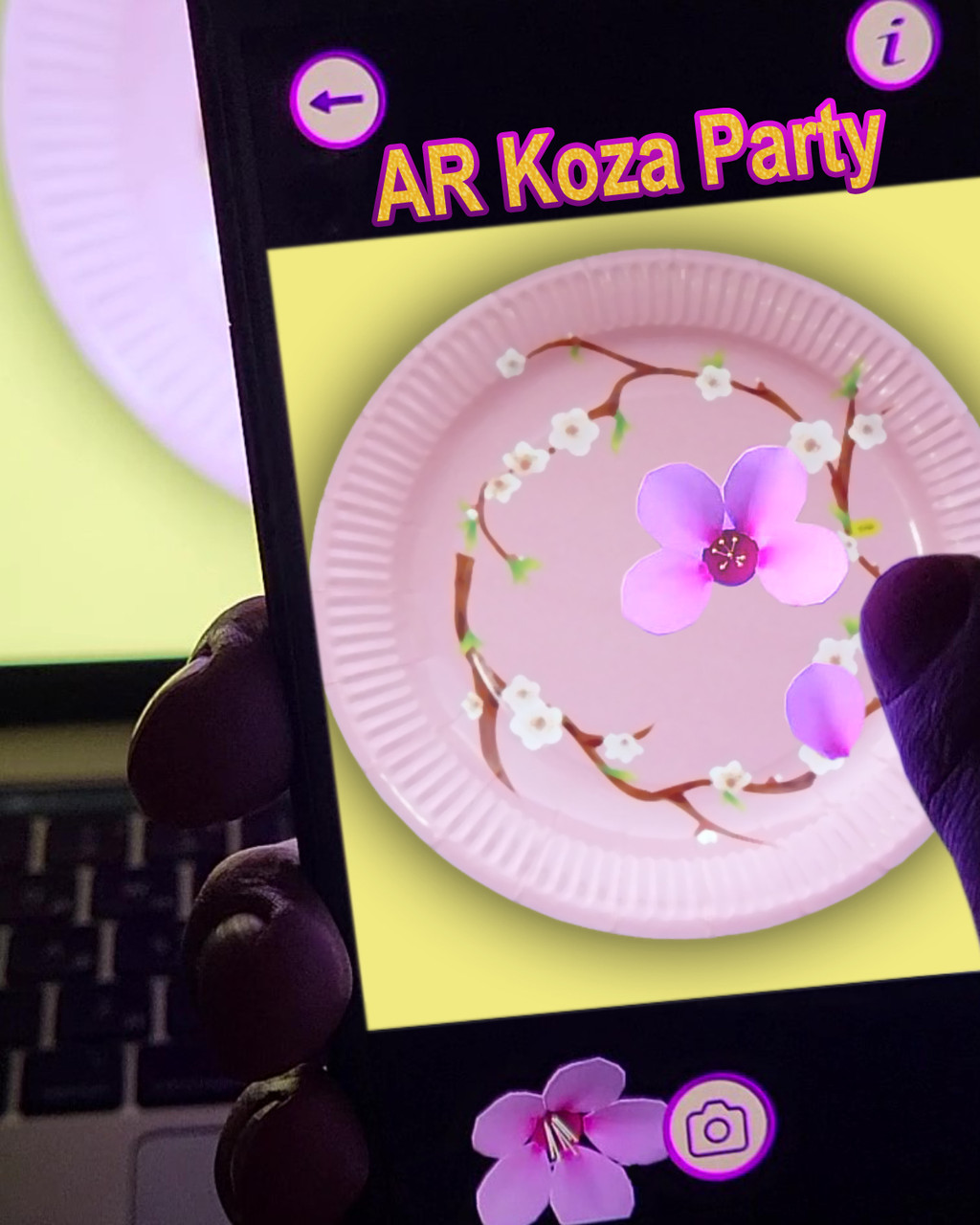 Паперові тарілки KOZA-Style "Сакура" 23см 10шт/уп + Android-гра - фото 4 - id-p39157074