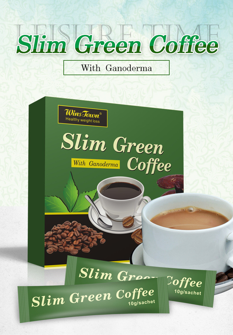 Зелена кава Slim Green Coffee для схуднення 18 пакетиків
