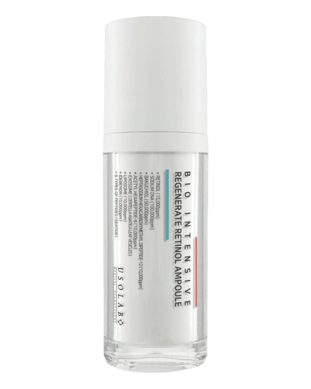 Usolab Bio Intensive Regenarate Retinol Ampoule - Інтенсивна регенеруюча сироватка з 1.5% ретинолу, фото 1