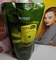 Маска для волос с экстрактом оливы BIOAQUA Olive Oil Extract Hair Film 400мл