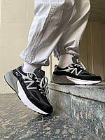 Кросівки New Balance 990 V6 Black White чорного кольору