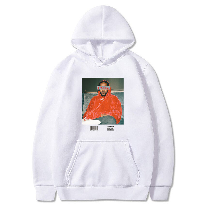 Худi білий LOYS Kendrik Lamar Photo XS
