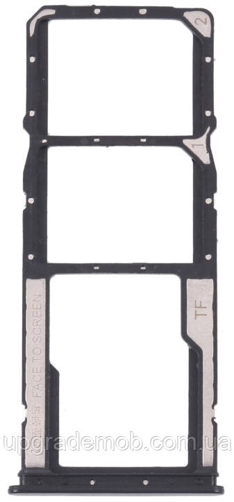 Тримач Sim-карти та карти пам'яті Xiaomi Redmi Note 11/Redmi Note 11S 4G сірий Graphite Gray на дві
