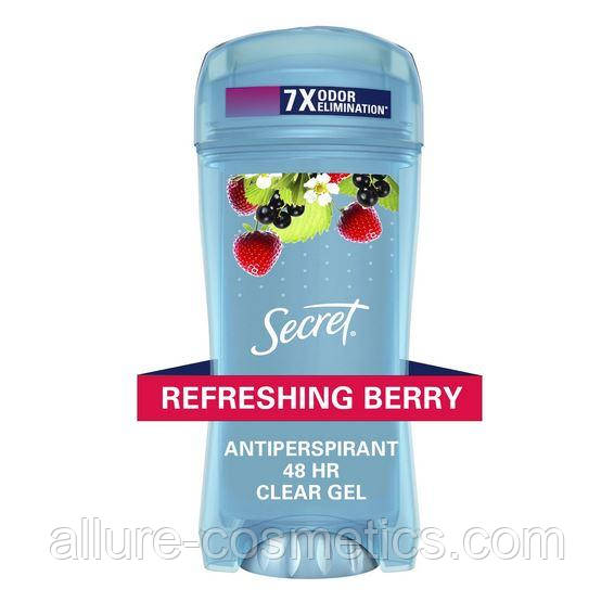 Гелевий дезодорант Літня ягода Secret Antiperspirant Deodorant Refreshing Berry Clear Gel 73 г