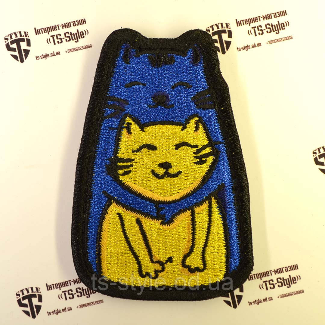 Шеврон «Котики і кохання - це Україна»