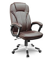 Лучшее Современное стильное комфортное эргономичное компьютерное офисное кресло стул для офиса и дома BrownТТ