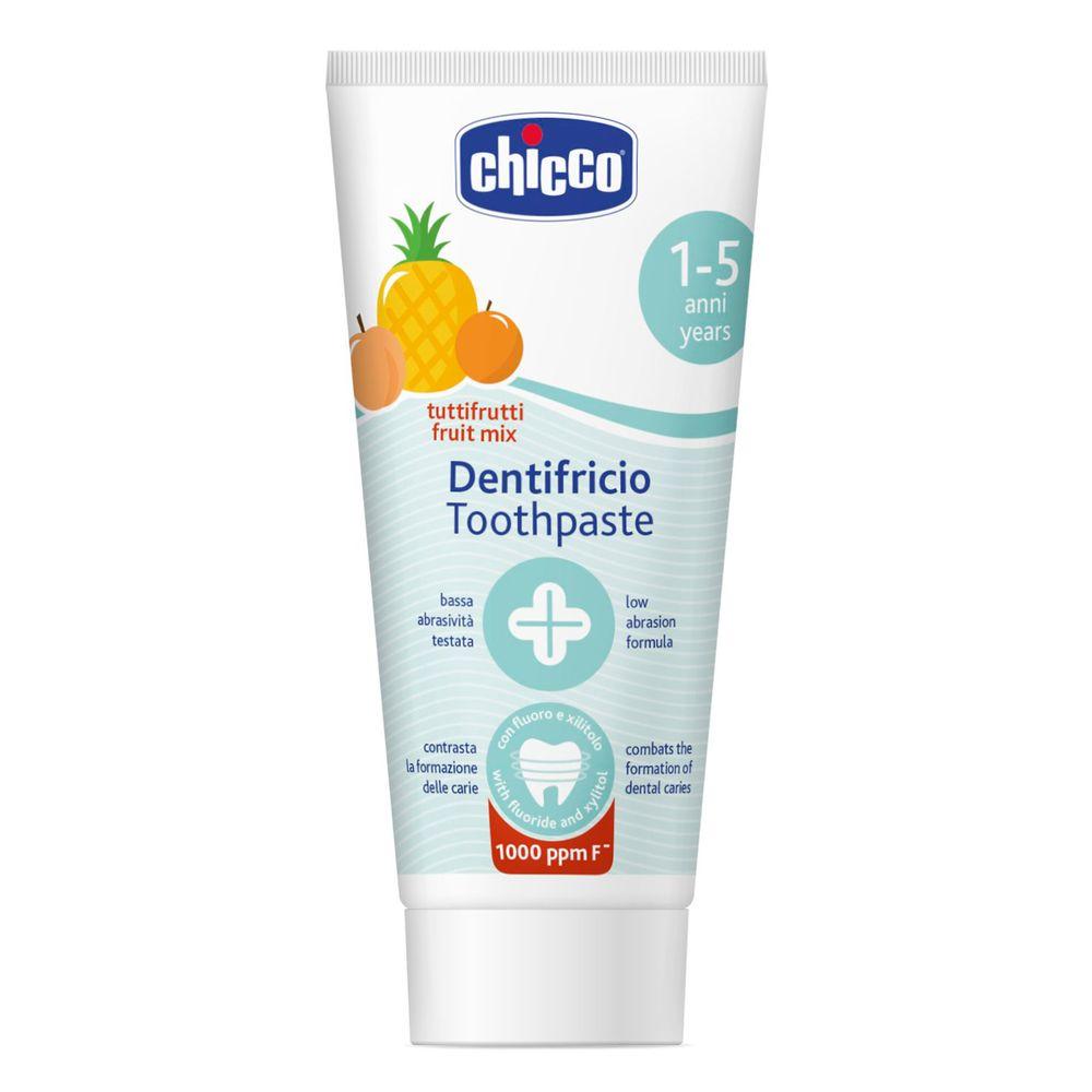 Зубна паста з фтором "Фруктовий коктейль" 50мл Chicco