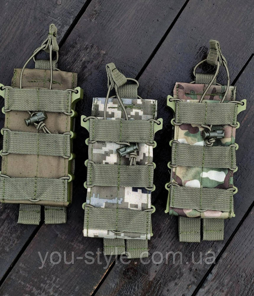 Підсумок каркасний для одного магазину АК, М16 олива