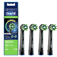 Oral-B Cross Action EB50 Black насадки 4 шт для щетки Орал би сменная насадка на черную щетку crossaction