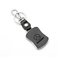 Брелок для автомобильных ключей Mersedes, черный брелок с логотипом Mersedes топ