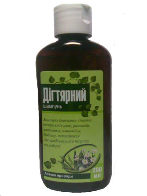 Шампунь Дігтярний, 200 мл, Флора Фарм