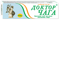 Лікар Чага. Гель-бальзам, 40 мл (туба), Флора Фарм