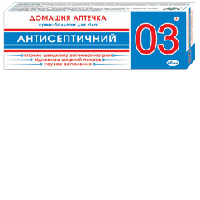 Крем-бальзам для тіла, антисептичний, 40 мл. Домашня аптечка 03 , Флора Фарм