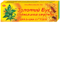 Золотий вус з бджолиною отрутою. Гель-бальзам для тіла, 75мл , Флора Фарм