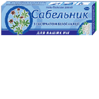 Сабельник Біла акація. Гель-бальзам для ніг, 75 мл (туба), Флора Фарм