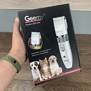 Машинка для стрижки тварин професійна Gemei GM-634 біла, фото 7
