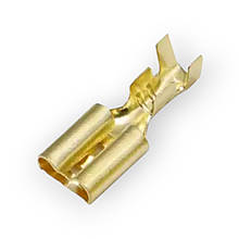 Конектор плоский без ізоляції DJ623-4.8B роз'єм мама