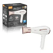 Фен для сушіння волосся RAF R.408W із концентратором 2200 Вт Білий, фото 5