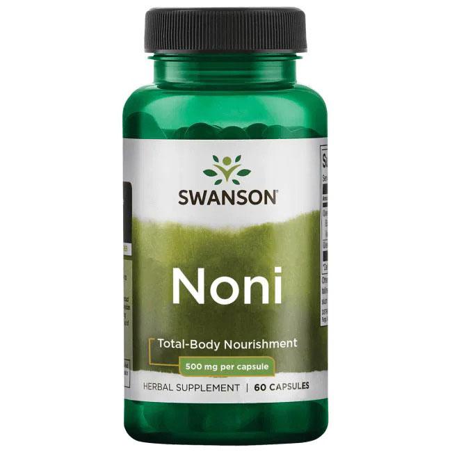 Ноні Swanson Noni 500 mg 60 Capsules, фото 1