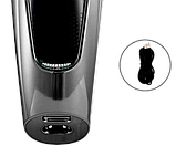 Машинка для стрижки волосся, вусів та бороди з USB зарядкою VGR V-070 чорна 10W (24323-V-070_330), фото 5